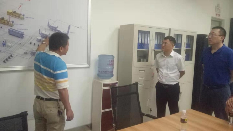 天汇能源组织参观学习海南首家分布式能源项目