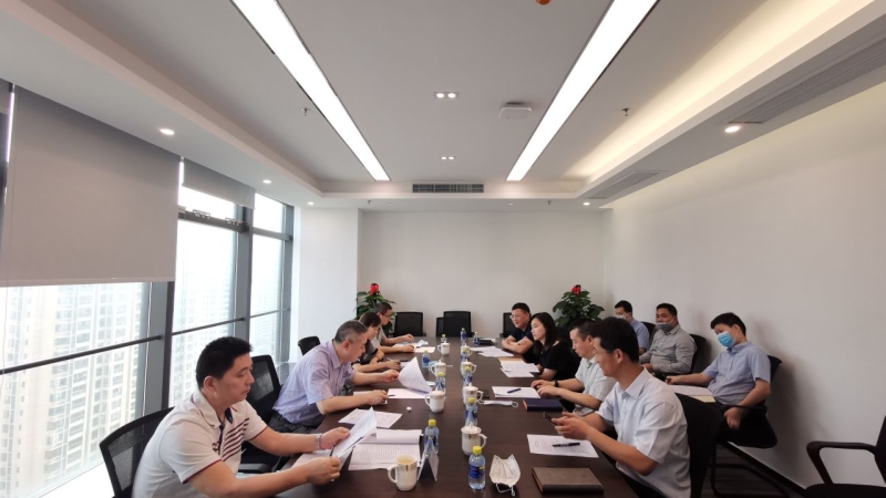 海南省国资委发展改革处阮联森处长一行到海控能源开展&ldquo;双百行动&rdquo;工作调研