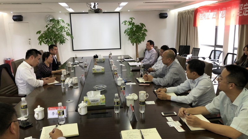 华能景顺罗斯（北京）投资基金管理有限公司 董事总经理王晓莹一行到访天汇能源