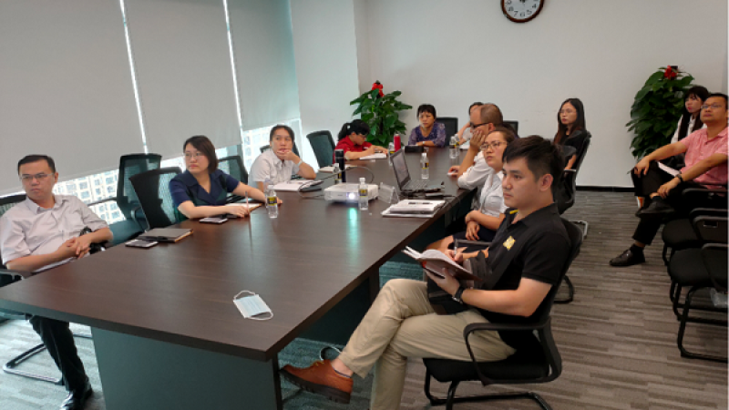 海控能源财务资产部开展新收入准则培训