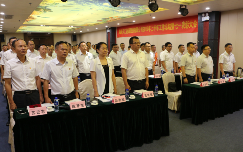 树标杆 找差距  创先争优，担使命 勇作为  再立新功&mdash;&mdash;天汇能源党委召开公司系统&ldquo;三优一先&rdquo;表彰大会