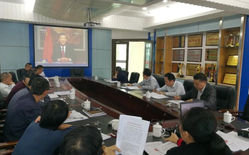 加强政治建设 聚集力量再出发&mdash;&mdash;牛路岭分公司党委召开2020年第一次理论学习中心组（扩大）集中学习会议