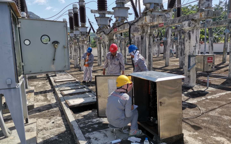 一线擎旗争风采 &mdash;&mdash;牛路岭分公司110kV开关更换改造工作纪实