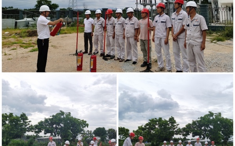 海控能源南尧河开发公司党支部 开展&ldquo;消防演练暨安全生产检查&rdquo;主题党日活动