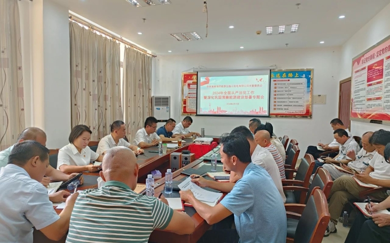 清廉能源丨五指山发电公司：多措&ldquo;廉&rdquo;动，全面深化巩固清廉国企建设工作
