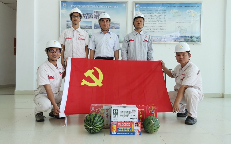 心系职工 夏送清凉 天能电力公司开展夏日送清凉慰问活动