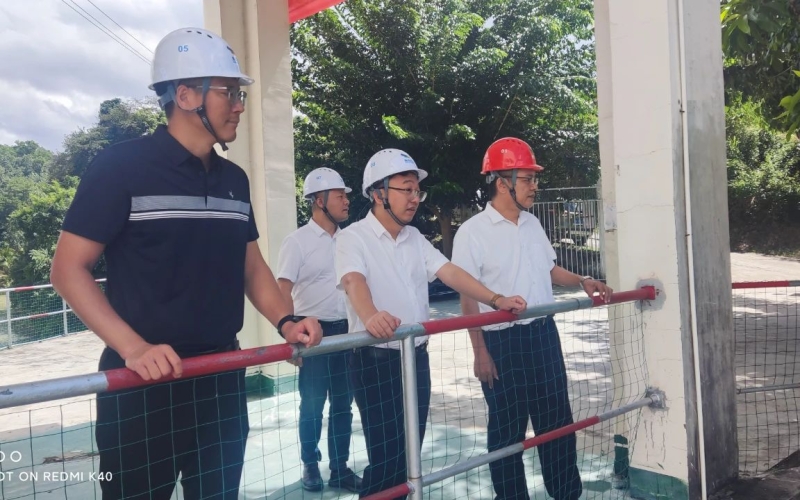 海控能源前往五指山发电公司开展安全生产检查