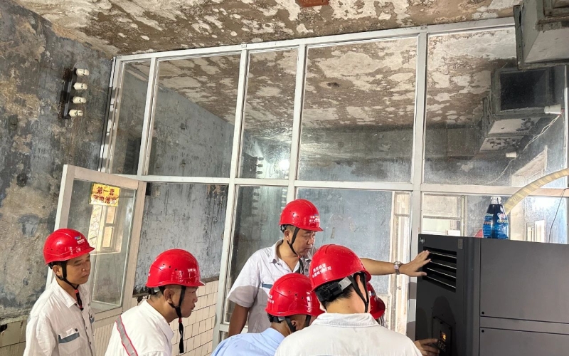 国庆我在岗丨牛路岭分公司：国庆在岗不停歇 坚守岗位保发电