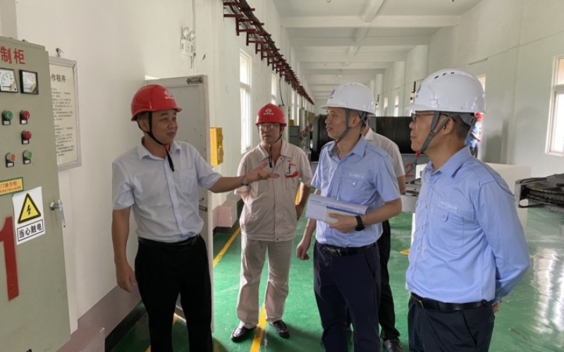 海南控股应急管理部一行到牛路岭分公司开展防汛防风专项安全检查