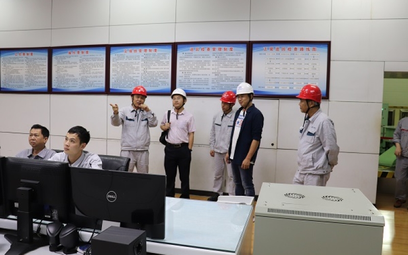 南方能源监管局海南业务办检查组到牛路岭水电站开展2020年汛末安全检查