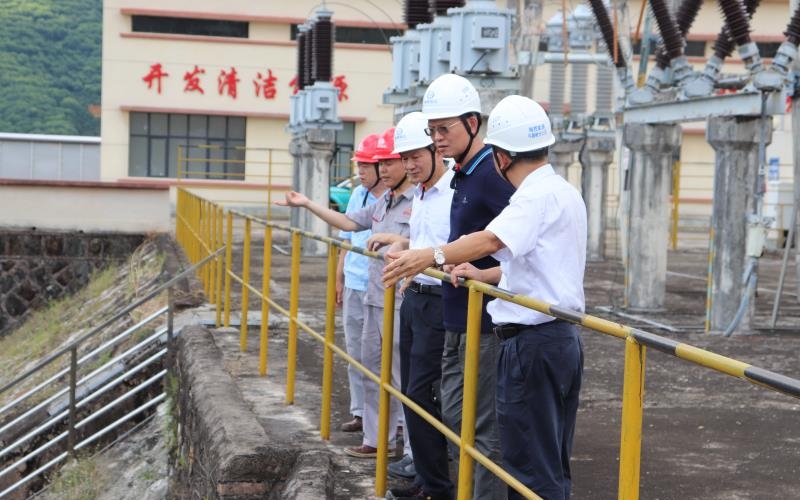 国家能源局南方监管局检查组到海控能源牛路岭水电站 开展2020年电力生产防汛防台工作检查  