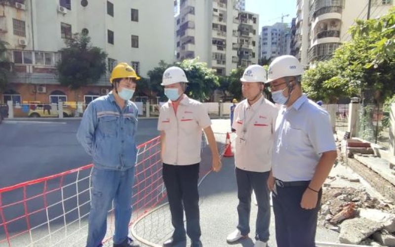消除事故隐患 筑牢安全防线 &mdash;&mdash;海控能源到智慧能源公司项目工地开展安全生产检查