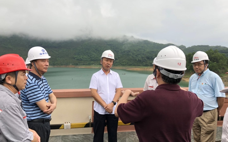 安全第一 常备不懈 居安思危 以防为主 &mdash;&mdash;省应急管理厅厅长巴特尔莅临牛路岭水库开展三防应急调研